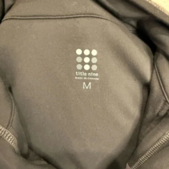 Title Nine Swacket Sweater Jacket Wool Blend Grey & Purple Women’s Size Medium - Picture 9 of 11